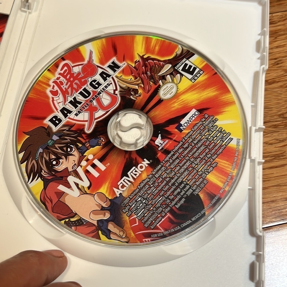 Bakugan Battle Brawlers Wii video game and Instruction booklet and case - Picture 9 of 10